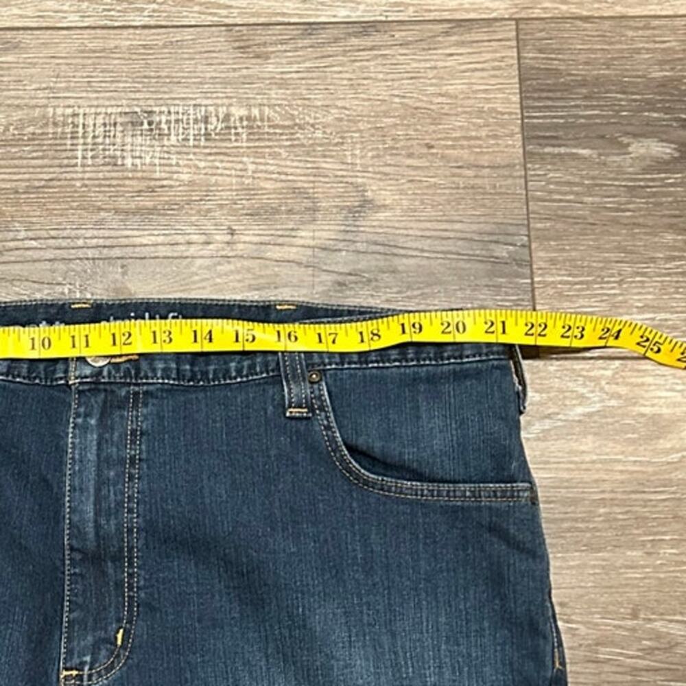 Carhartt Rugged Flex Straight Fit Jeans 42x30 Mens Dark Wash - Picture 8 of 9